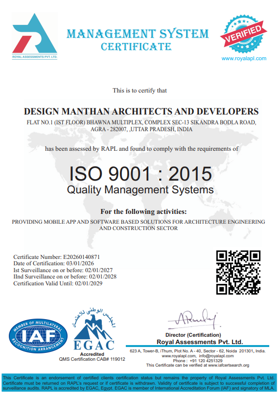 ISO 9001:2015 Certificate