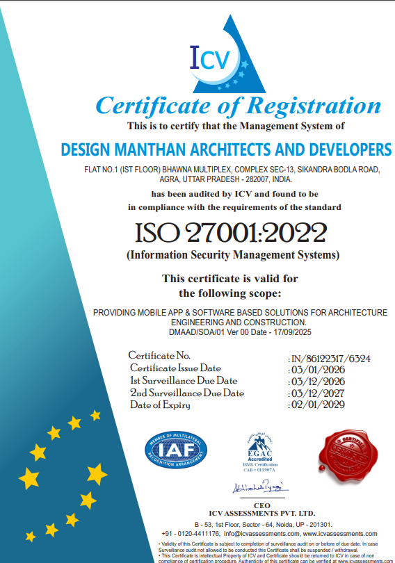 ISO 27001:2022 Certificate